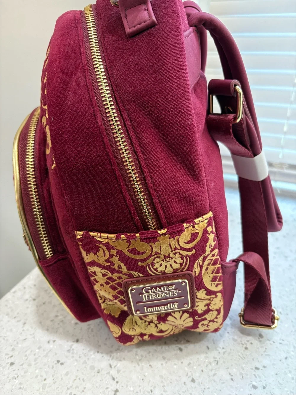 NWT Loungefly Game Of Thrones Joffrey Cosplay Mini Backpack